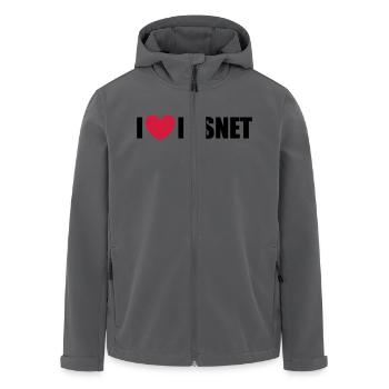 I love Fasnet - Recycelte Männer Softshell-Jacke von Stanley/Stella - Anthrazit - Vorne - AI Model Male 185 light (185cm)