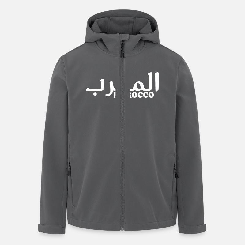 Morocco - Men’s Recycled Softshell Jacket by Stanley/Stella - anthracite