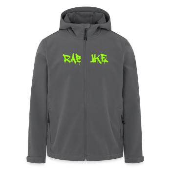 Rabauke - ungehobelter Mensch - ungezogenes Kind - Recycelte Männer Softshell-Jacke von Stanley/Stella - Anthrazit - Vorne - AI Model Male 185 light (185cm)
