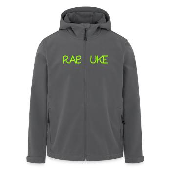 Rabauke - ungehobelter Mensch - ungezogenes Kind - Recycelte Männer Softshell-Jacke von Stanley/Stella - Anthrazit - Vorne - AI Model Male 185 light (185cm)