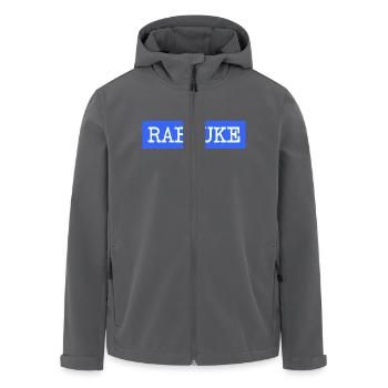 Rabauke - ungehobelter Mensch - ungezogenes Kind - Recycelte Männer Softshell-Jacke von Stanley/Stella - Anthrazit - Vorne - AI Model Male 185 light (185cm)
