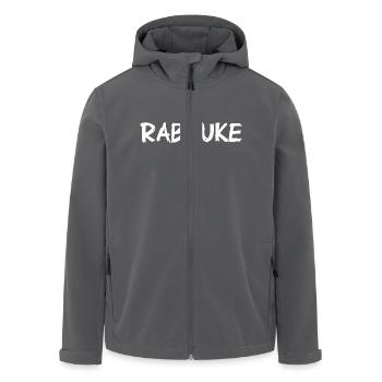 Rabauke - ungehobelter Mensch - ungezogenes Kind - Recycelte Männer Softshell-Jacke von Stanley/Stella - Anthrazit - Vorne - AI Model Male 185 light (185cm)