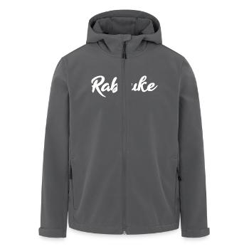 Rabauke - ungehobelter Mensch - ungezogenes Kind - Recycelte Männer Softshell-Jacke von Stanley/Stella - Anthrazit - Vorne - AI Model Male 185 light (185cm)