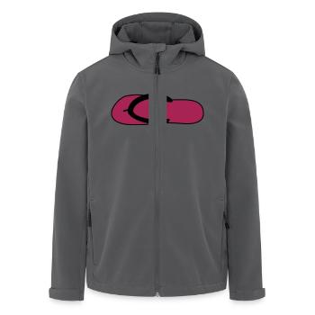 badelatsch schuhe - Recycelte Männer Softshell-Jacke von Stanley/Stella - Anthrazit - Vorne - AI Model Male 185 light (185cm)