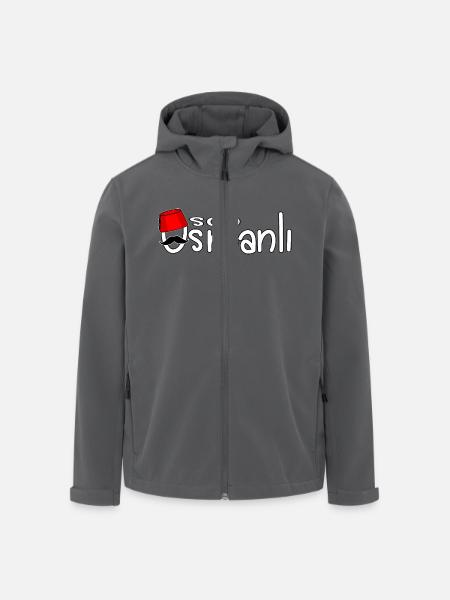 Son Osmanli - Recycelte Männer Softshell-Jacke von Stanley/Stella - Anthrazit