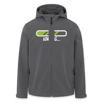 Loading 2 - Recycelte Männer Softshell-Jacke von Stanley/Stella - Anthrazit - Vorne - AI Model Male 185 light (185cm)