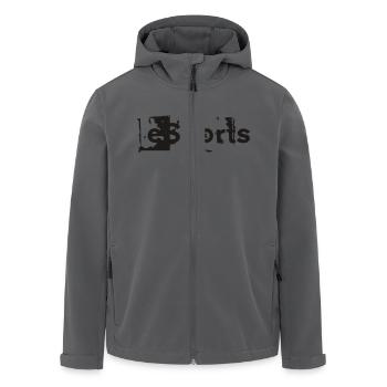 esports_trash_1 - Recycelte Männer Softshell-Jacke von Stanley/Stella - Anthrazit - Vorne - AI Model Male 185 light (185cm)