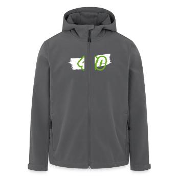420 Cannabis Legalisierung Spruch - Recycelte Männer Softshell-Jacke von Stanley/Stella - Anthrazit - Vorne - AI Model Male 185 light (185cm)