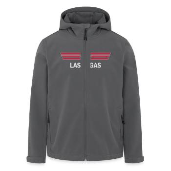 Las Vegas - Recycelte Männer Softshell-Jacke von Stanley/Stella - Anthrazit - Vorne - AI Model Male 185 light (185cm)