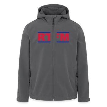 RTFM - Read The Fucking Manual - Recycelte Männer Softshell-Jacke von Stanley/Stella - Anthrazit - Vorne - AI Model Male 185 light (185cm)