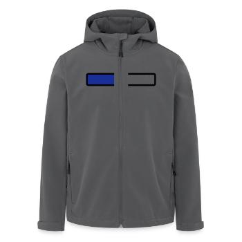 loading laden computer warten - Recycelte Männer Softshell-Jacke von Stanley/Stella - Anthrazit - Vorne - AI Model Male 185 light (185cm)