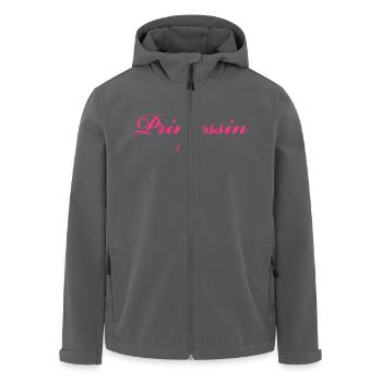 Prinzessin - Recycelte Männer Softshell-Jacke von Stanley/Stella - Anthrazit - Vorne - AI Model Male 185 light (185cm)