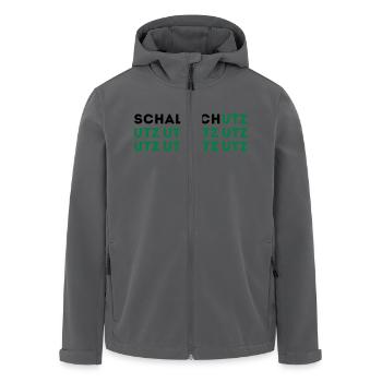 Schallschutz UTZ UTZ UTZ zweifarbig - Recycelte Männer Softshell-Jacke von Stanley/Stella - Anthrazit - Vorne - AI Model Male 185 light (185cm)