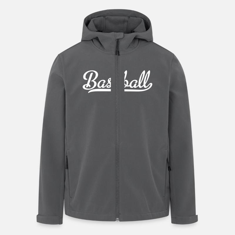 Baseball - Recycelte Männer Softshell-Jacke von Stanley/Stella - Anthrazit