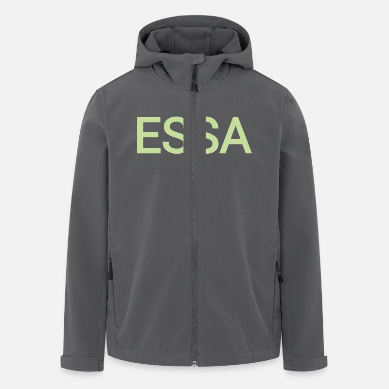 Essa - Men’s Recycled Softshell Jacket by Stanley/Stella - anthracite