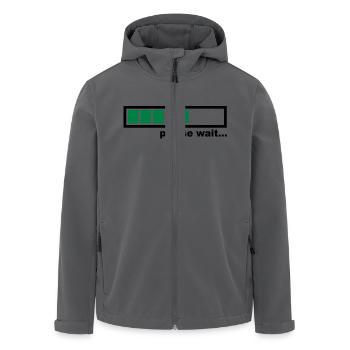 Loading - Recycelte Männer Softshell-Jacke von Stanley/Stella - Anthrazit - Vorne - AI Model Male 185 light (185cm)