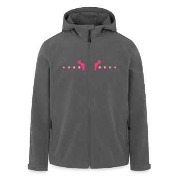 Krone - Recycelte Männer Softshell-Jacke von Stanley/Stella - Anthrazit - Vorne - AI Model Male 185 light (185cm)