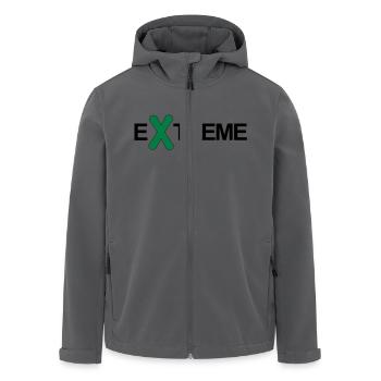 SNOWBOARD, Extreme, snowboarding, winter, schnee - Recycelte Männer Softshell-Jacke von Stanley/Stella - Anthrazit - Vorne - AI Model Male 185 light (185cm)