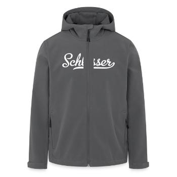 Schlosser - Recycelte Männer Softshell-Jacke von Stanley/Stella - Anthrazit - Vorne - AI Model Male 185 light (185cm)