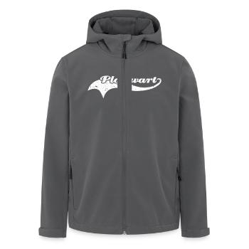 platzwart verwittert - Recycelte Männer Softshell-Jacke von Stanley/Stella - Anthrazit - Vorne - AI Model Male 185 light (185cm)