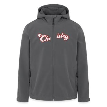 Chemiker / Chemie: Chemistry - Recycelte Männer Softshell-Jacke von Stanley/Stella - Anthrazit - Vorne - AI Model Male 185 light (185cm)