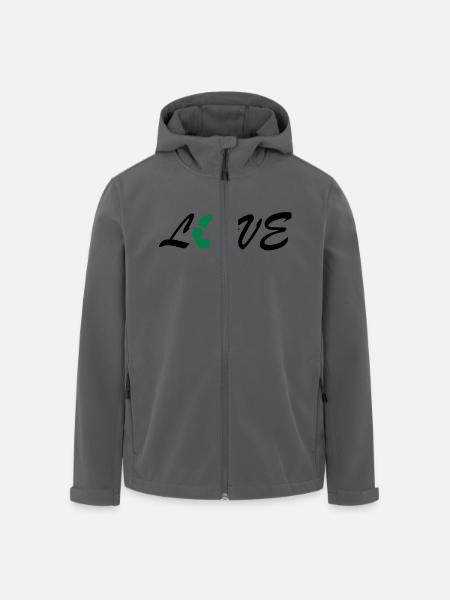 recycling - Recycelte Männer Softshell-Jacke von Stanley/Stella - Anthrazit