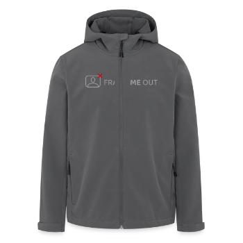Frame me out - Recycelte Männer Softshell-Jacke von Stanley/Stella - Anthrazit - Vorne - AI Model Male 185 light (185cm)