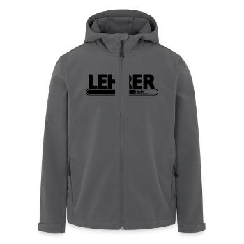 Lehrer // Lehrerin // Referendar // Referendariat - Recycelte Männer Softshell-Jacke von Stanley/Stella - Anthrazit - Vorne - AI Model Male 185 light (185cm)