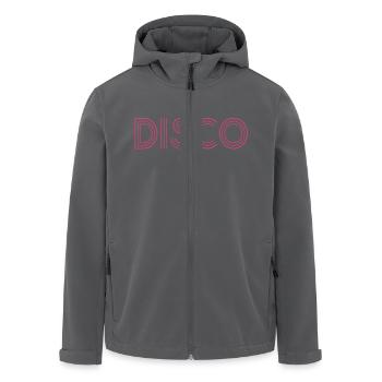 Disco - Hipster - Recycelte Männer Softshell-Jacke von Stanley/Stella - Anthrazit - Vorne - AI Model Male 185 light (185cm)