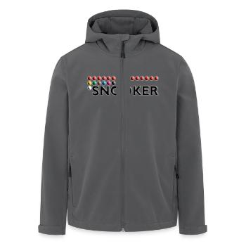 SNOOKER - Bälle - Recycelte Männer Softshell-Jacke von Stanley/Stella - Anthrazit - Vorne - AI Model Male 185 light (185cm)