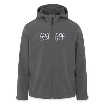 Fischkopf - Recycelte Männer Softshell-Jacke von Stanley/Stella - Anthrazit - Vorne - AI Model Male 185 light (185cm)
