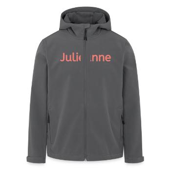 Julieanne - Recycelte Männer Softshell-Jacke von Stanley/Stella - Anthrazit - Vorne - AI Model Male 185 light (185cm)