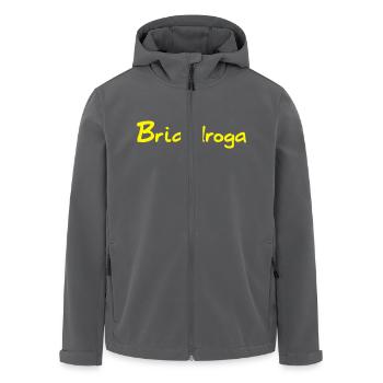 Briefträger Post Österreich - Recycelte Männer Softshell-Jacke von Stanley/Stella - Anthrazit - Vorne - AI Model Male 185 light (185cm)