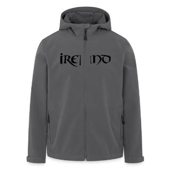 ireland - Recycelte Männer Softshell-Jacke von Stanley/Stella - Anthrazit - Vorne - AI Model Male 185 light (185cm)