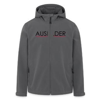ausbilder - Recycelte Männer Softshell-Jacke von Stanley/Stella - Anthrazit - Vorne - AI Model Male 185 light (185cm)
