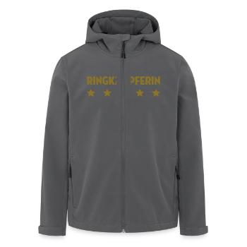 Ringkampfer Wrestling Ringen Ringer Ringerin - Recycelte Männer Softshell-Jacke von Stanley/Stella - Anthrazit - Vorne - AI Model Male 185 light (185cm)