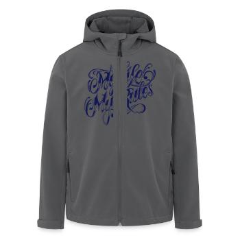 My Life my Rules - Recycelte Männer Softshell-Jacke von Stanley/Stella - Anthrazit - Vorne - AI Model Male 185 light (185cm)