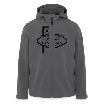 Las Vegas - Recycelte Männer Softshell-Jacke von Stanley/Stella - Anthrazit - Vorne - AI Model Male 185 light (185cm)
