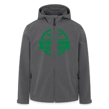 Ingenieur - Recycelte Männer Softshell-Jacke von Stanley/Stella - Anthrazit - Vorne - AI Model Male 185 light (185cm)