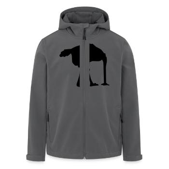 Strauß - Recycelte Männer Softshell-Jacke von Stanley/Stella - Anthrazit - Vorne - AI Model Male 185 light (185cm)