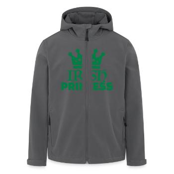 Irish princess - Recycelte Männer Softshell-Jacke von Stanley/Stella - Anthrazit - Vorne - AI Model Male 185 light (185cm)