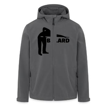 Billard - Recycelte Männer Softshell-Jacke von Stanley/Stella - Anthrazit - Vorne - AI Model Male 185 light (185cm)