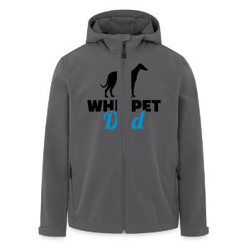 Whippet - Recycelte Männer Softshell-Jacke von Stanley/Stella - Anthrazit - Vorne - AI Model Male 185 light (185cm)