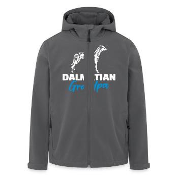 Dalmatiner - Recycelte Männer Softshell-Jacke von Stanley/Stella - Anthrazit - Vorne - AI Model Male 185 light (185cm)