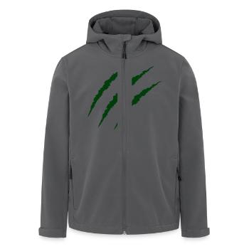 krallen - Recycelte Männer Softshell-Jacke von Stanley/Stella - Anthrazit - Vorne - AI Model Male 185 light (185cm)