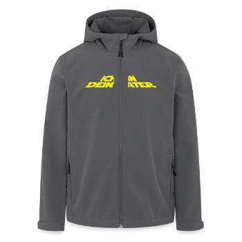 ICH BIN DEIN VATER - Recycelte Männer Softshell-Jacke von Stanley/Stella - Anthrazit - Vorne - AI Model Male 185 light (185cm)