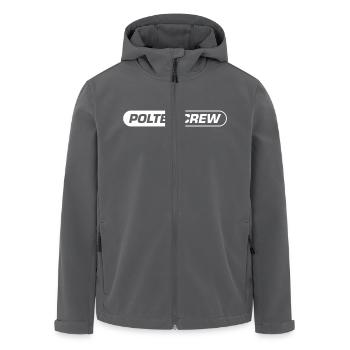 Polter Crew Polterabend - Recycelte Männer Softshell-Jacke von Stanley/Stella - Anthrazit - Vorne - AI Model Male 185 light (185cm)