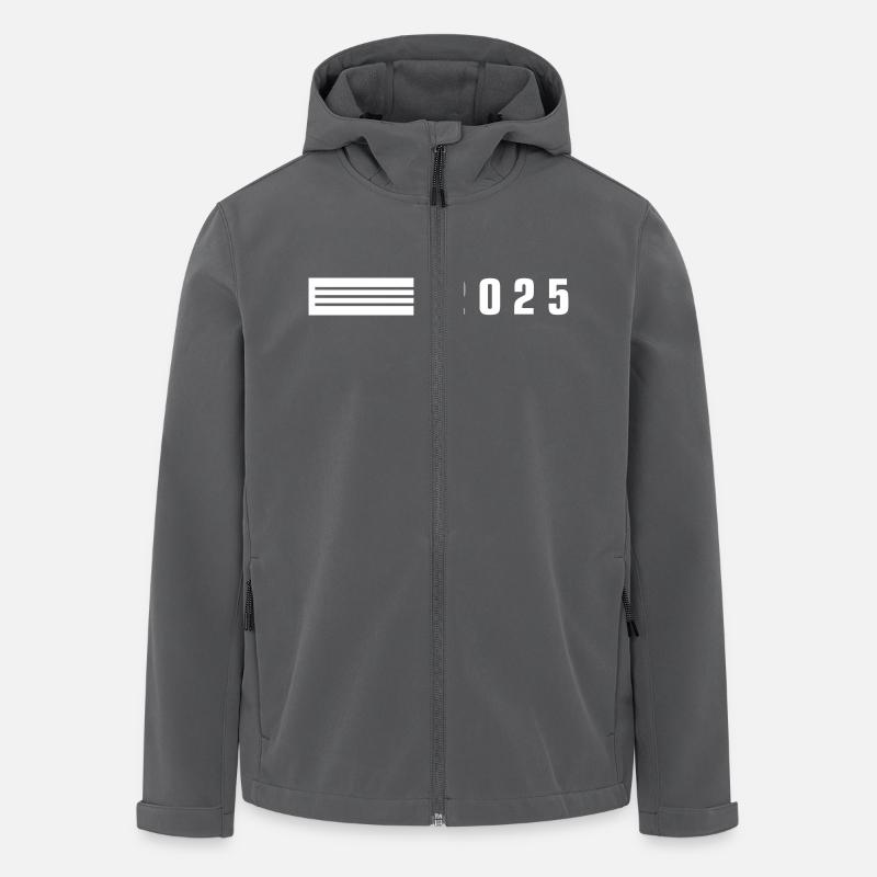 2025 Element - Recycelte Männer Softshell-Jacke von Stanley/Stella - Anthrazit