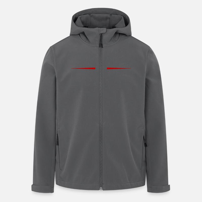 Stern Linie Abzeichen - Recycelte Männer Softshell-Jacke von Stanley/Stella - Anthrazit