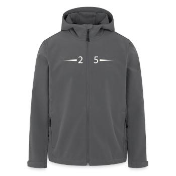 2025 - Recycelte Männer Softshell-Jacke von Stanley/Stella - Anthrazit - Vorne - AI Model Male 185 light (185cm)